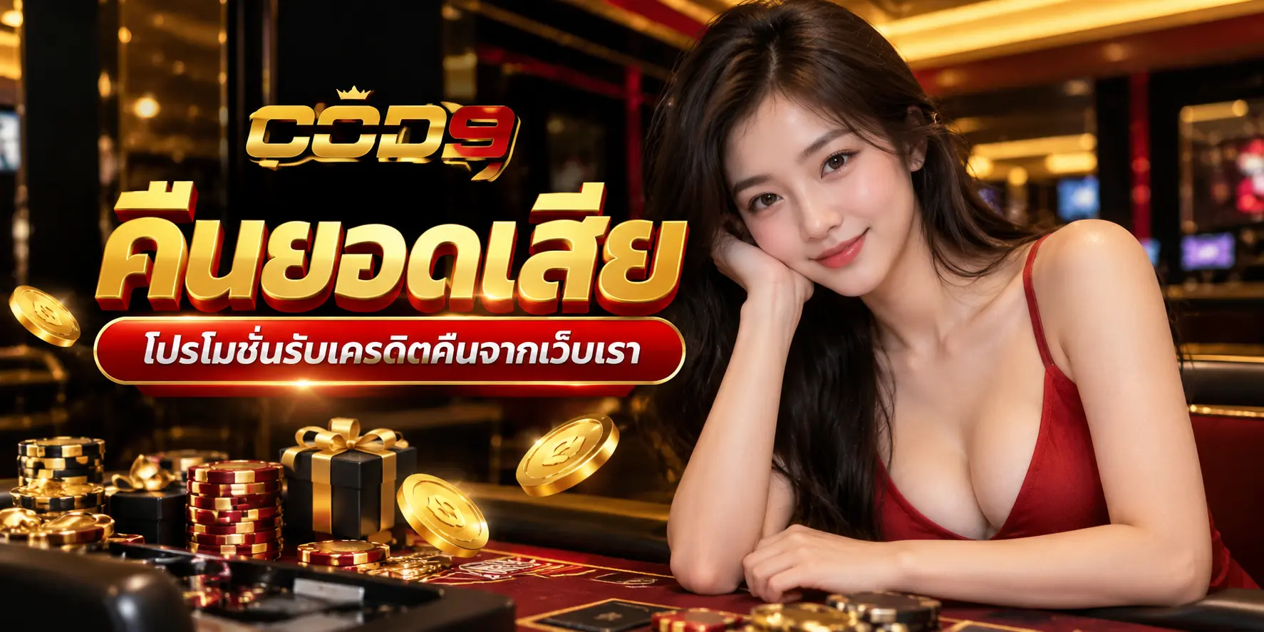 COD9 คืนยอดเสีย โปรโมชั่นรับเครดิตคืนจากเว็บเรา